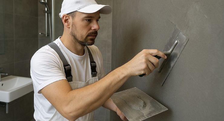 Vochtbestendig stucwerk